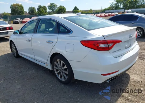 2016 Hyundai Sonata Limited из США, поврежденный, VIN 5NPE34AF7GH310229